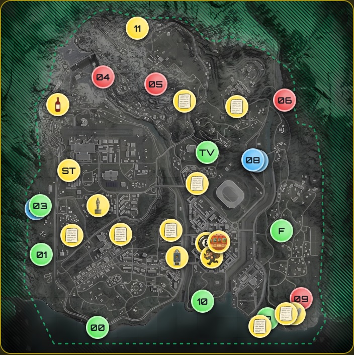 Tac Map for Call of Duty